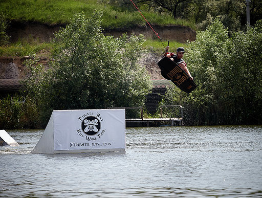 Відкритий Кубок Київської області з вейкбордингу. Фото