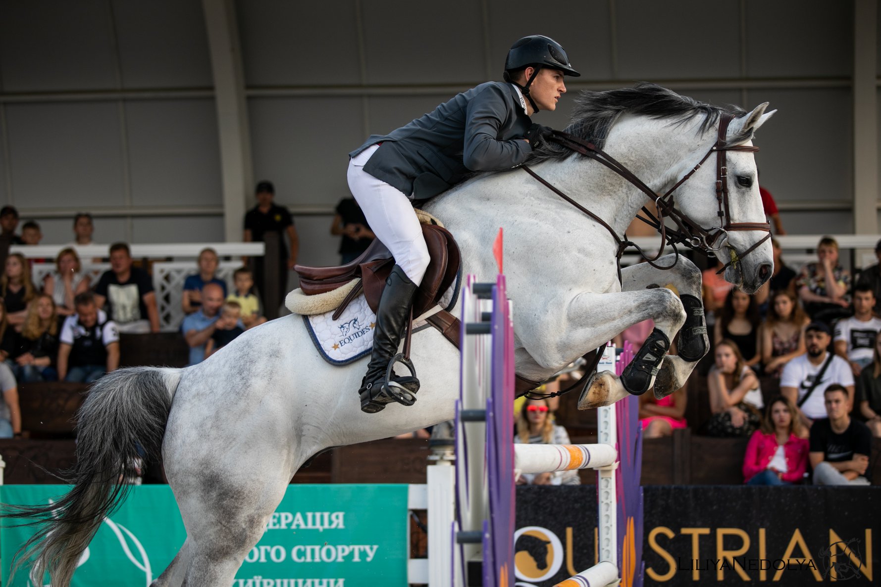 Змагання з кінного спорту, вересень. Фото