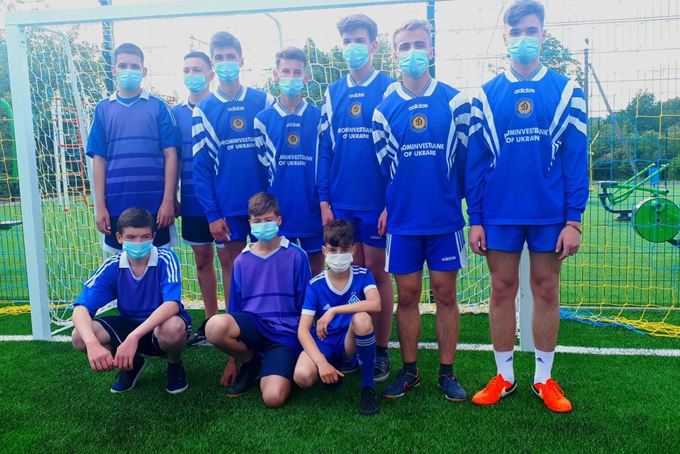 Відкриття спортивних майданчиків в с. Стайки. Фото