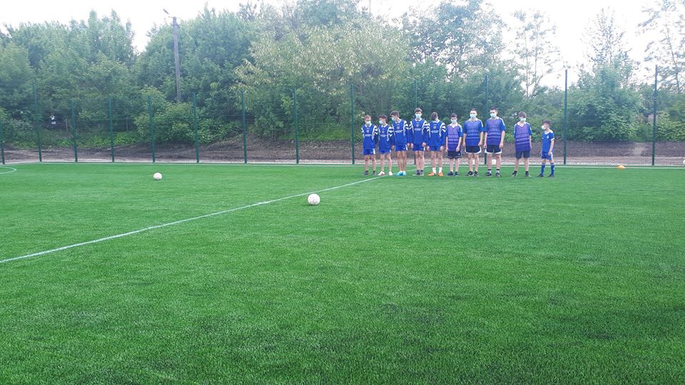 Відкриття спортивних майданчиків в с. Стайки. Фото