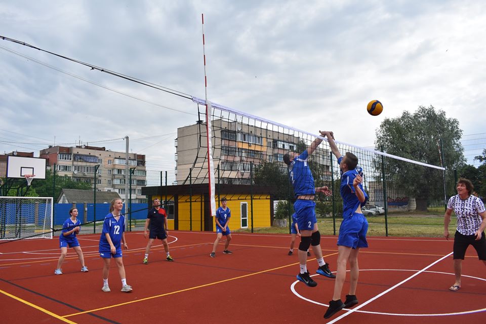 Відкриття мультифункціонального майданчика, Калинівка. Фото