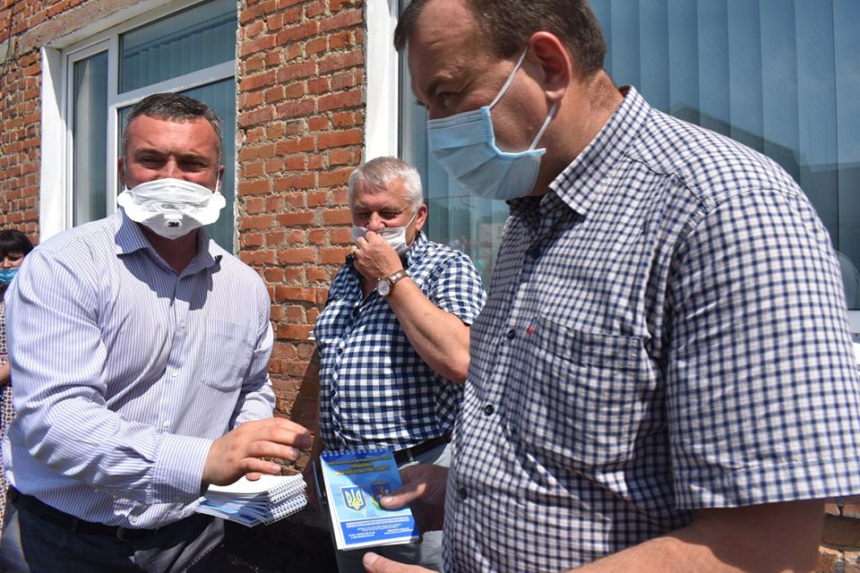 Відкриття воркаут-майданчика в Озерній. Фото