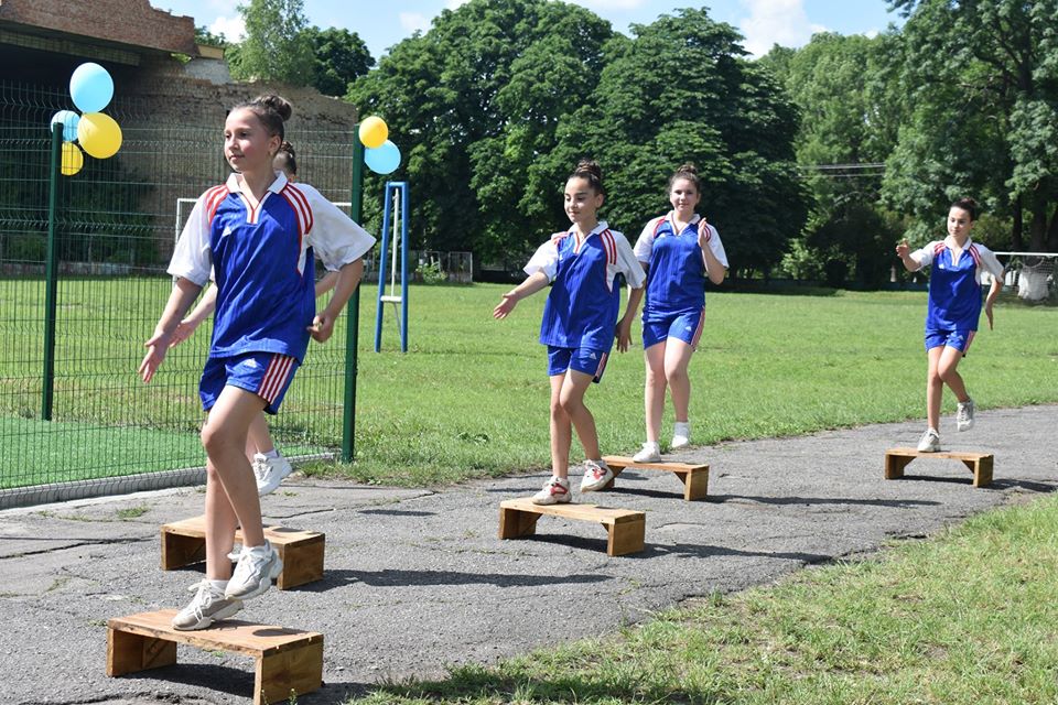 Відкриття воркаут-майданчика в Красилівці. Фото