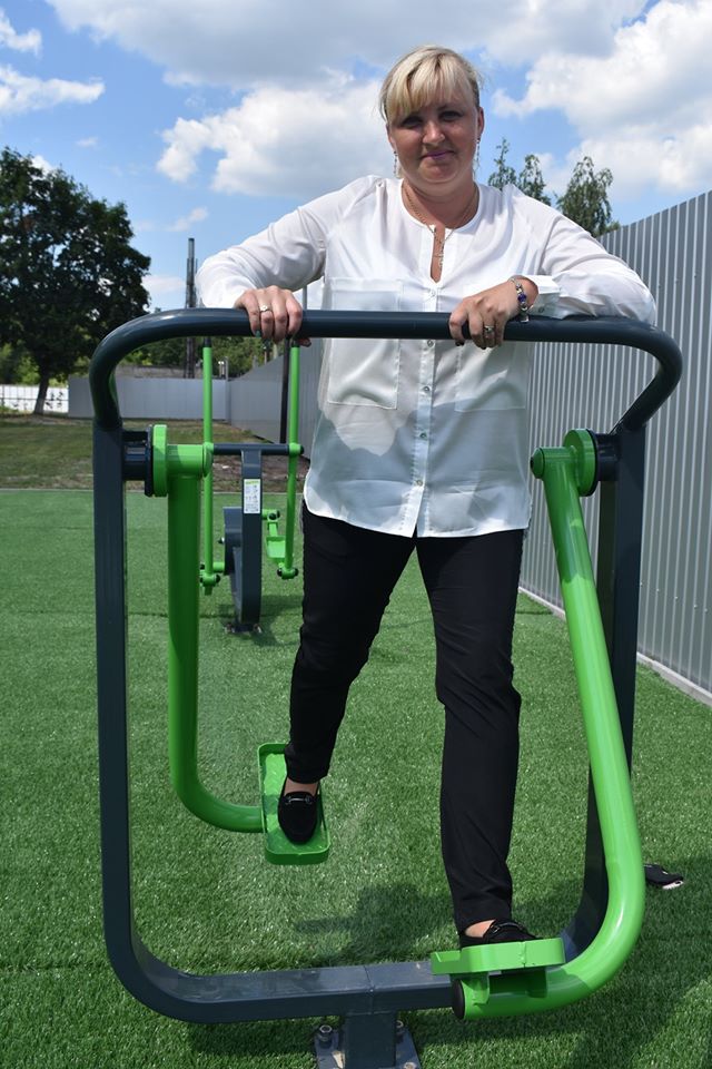 Відкриття майданчика для воркаут у Пролісках. Фото