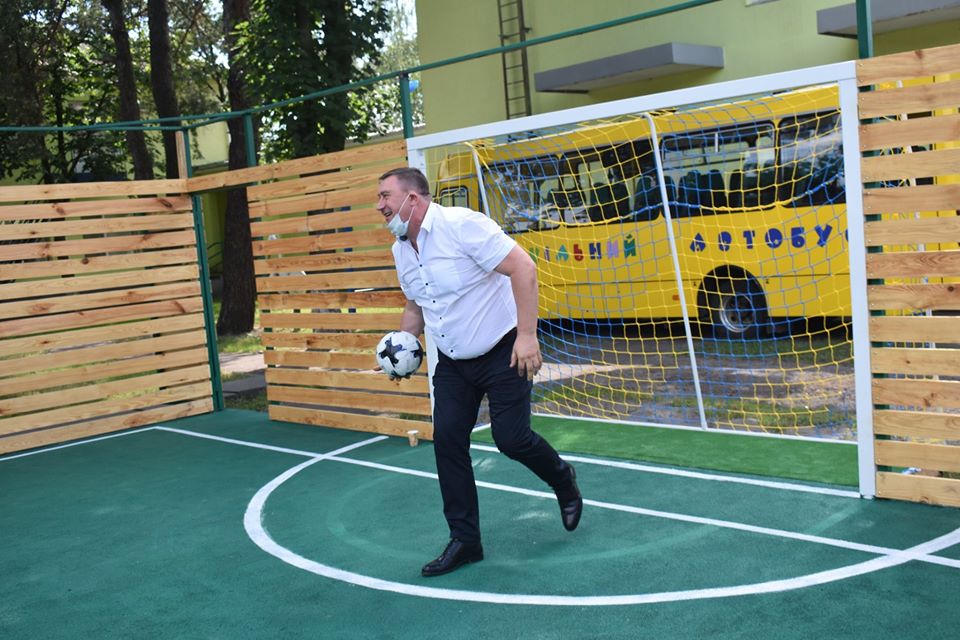 Відкриття майданчика для воркаут у Пролісках. Фото