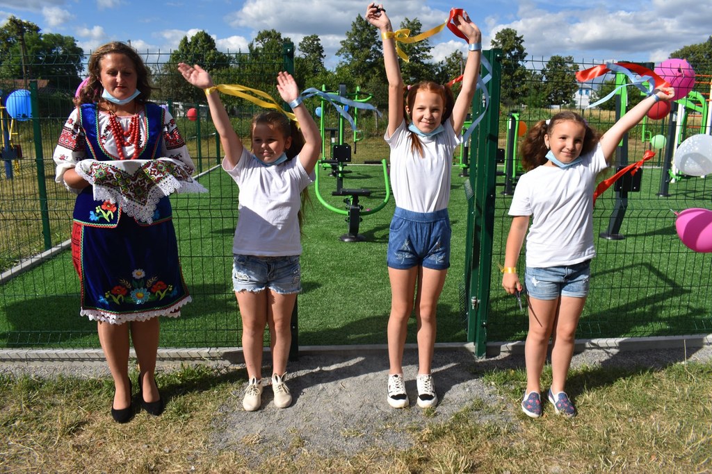 Три воркаут-майданчики відкрито на Тетіївщині. Фото