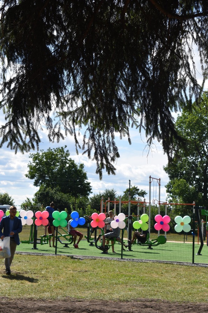 Три воркаут-майданчики відкрито на Тетіївщині. Фото