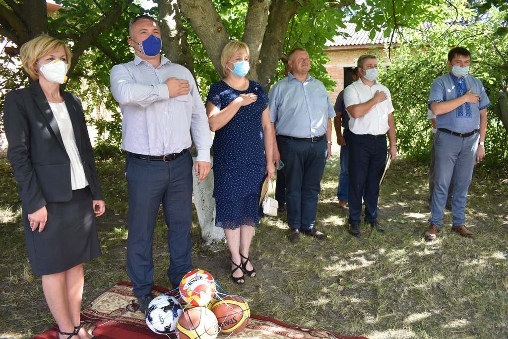 Три воркаут-майданчики відкрито на Тетіївщині. Фото