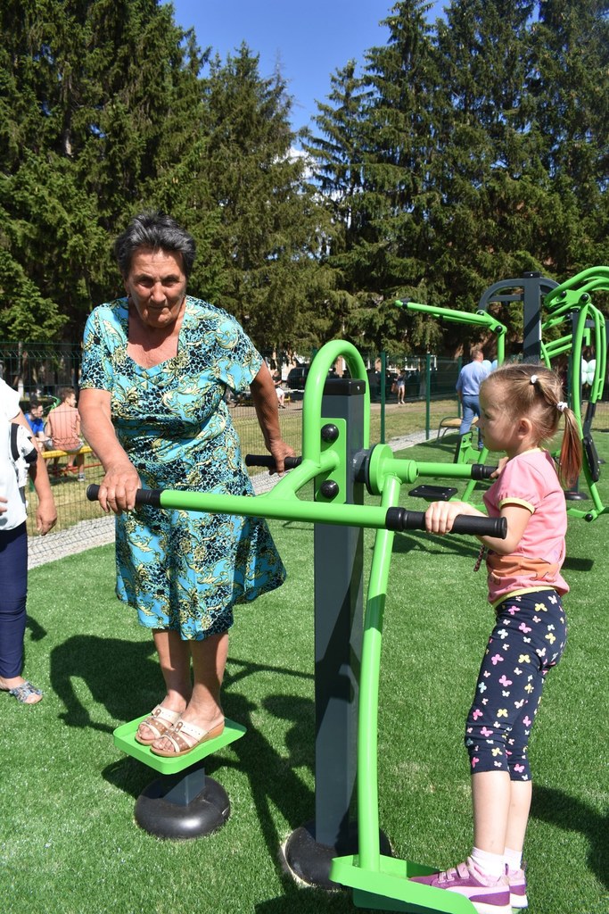 Відкриття майданчиків в Тетієвському районі. Фото
