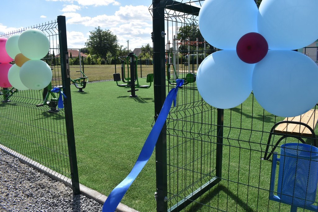 Відкриття майданчиків в Тетієвському районі. Фото