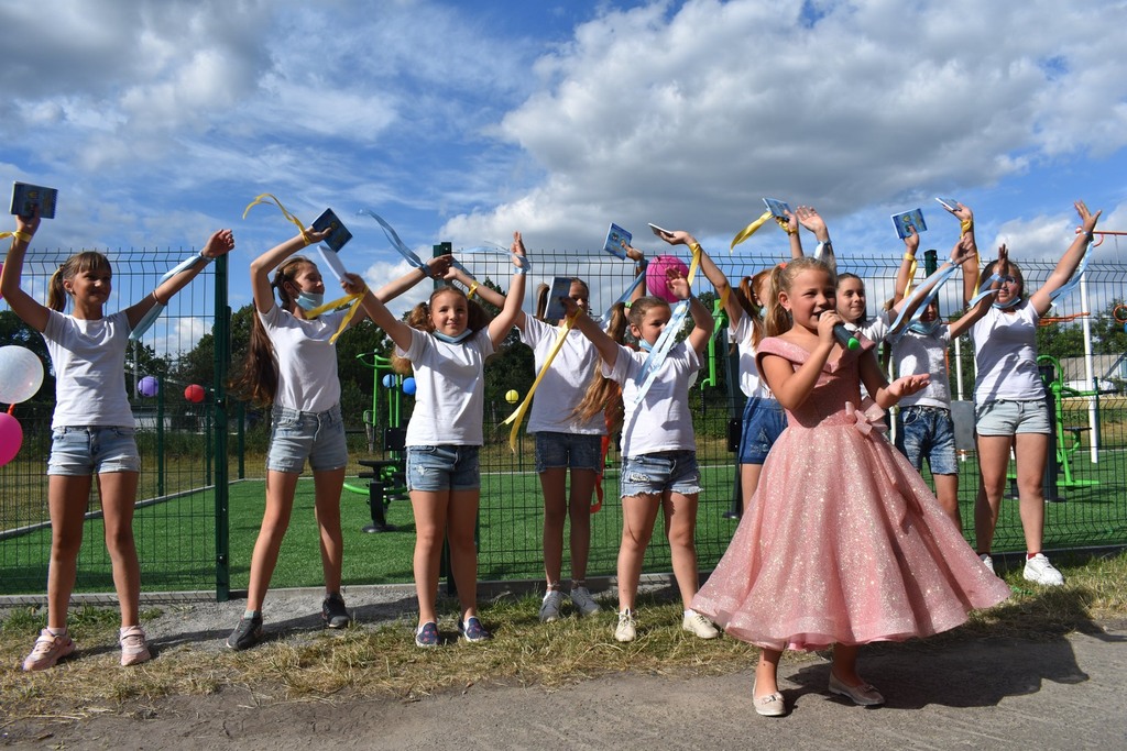 Три воркаут-майданчики відкрито на Тетіївщині. Фото