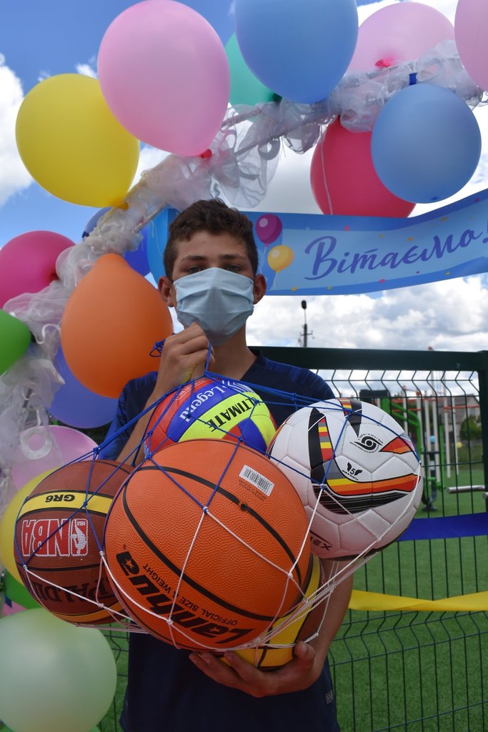 Три воркаут-майданчики відкрито на Тетіївщині. Фото