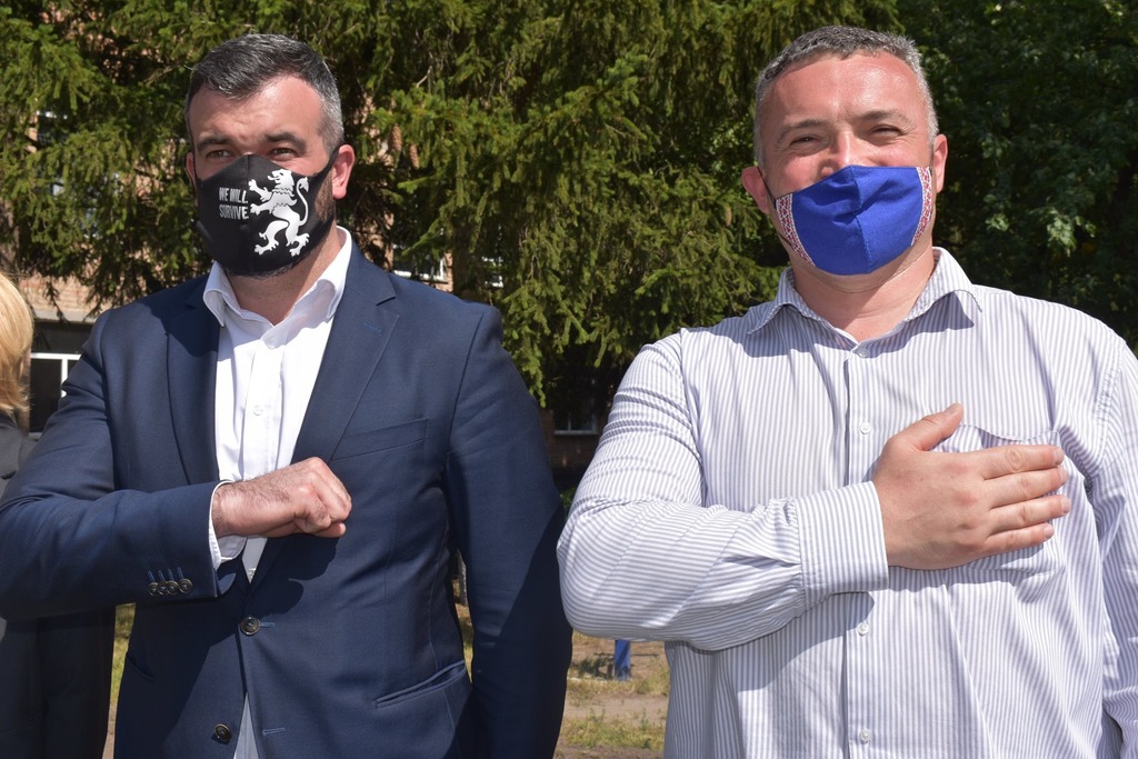 Відкриття майданчиків в Тетієвському районі. Фото