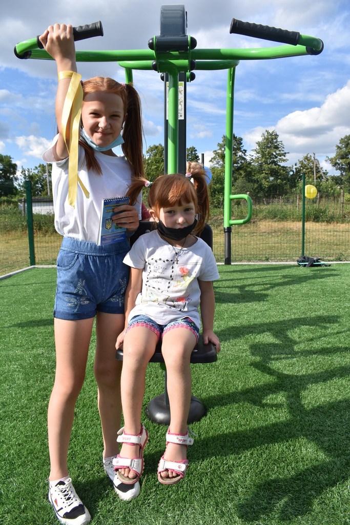 Три воркаут-майданчики відкрито на Тетіївщині. Фото