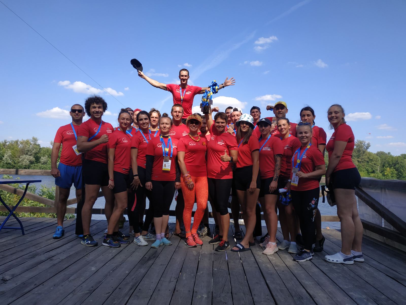 чемпіонат України з веслування на човнах «Дракон». фото