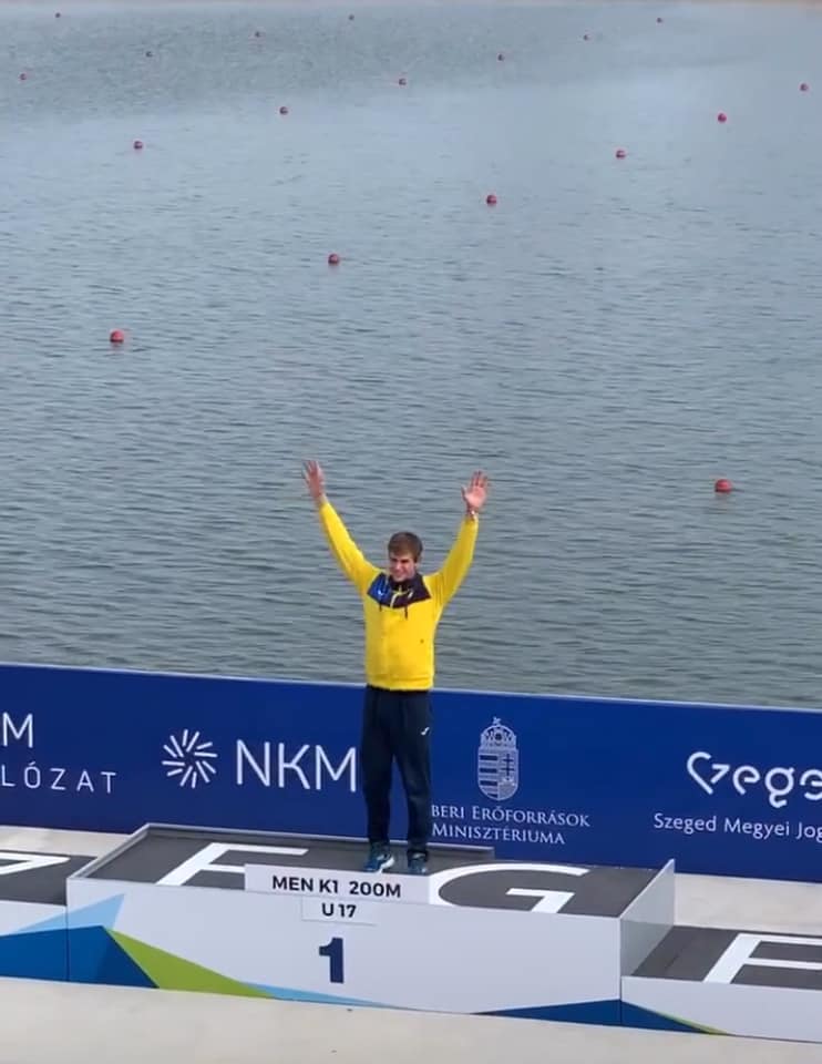 юнацькі міжнародні змагання «Олімпійські надії» з веслування на байдарках та каное. фото