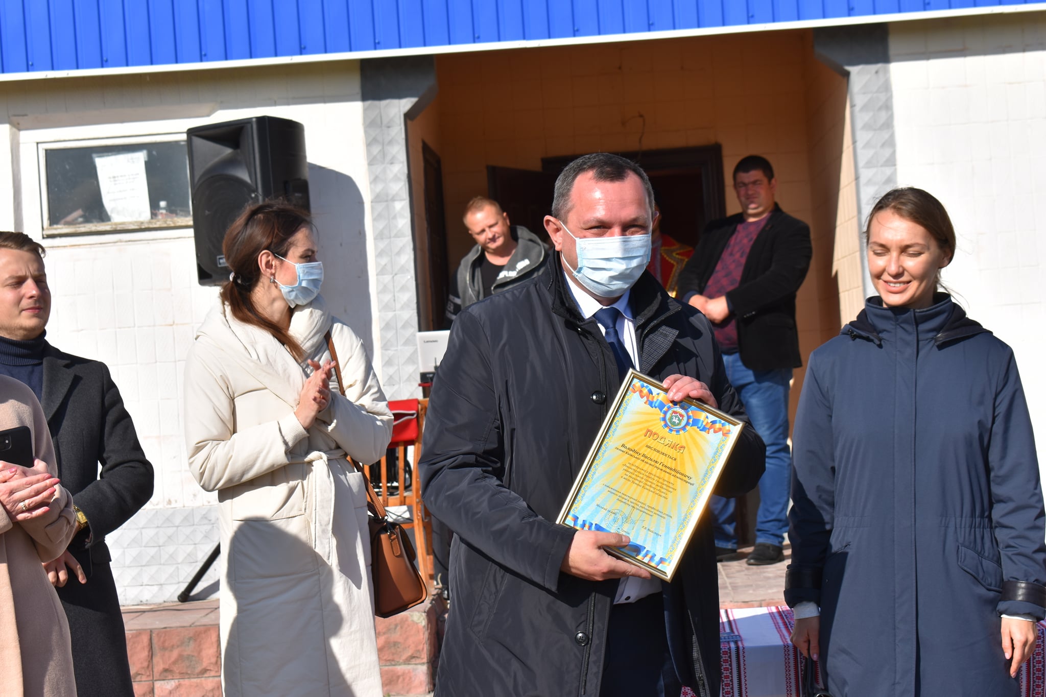 Стадіон в Тетієві за програмою Велике будівництво. Фото