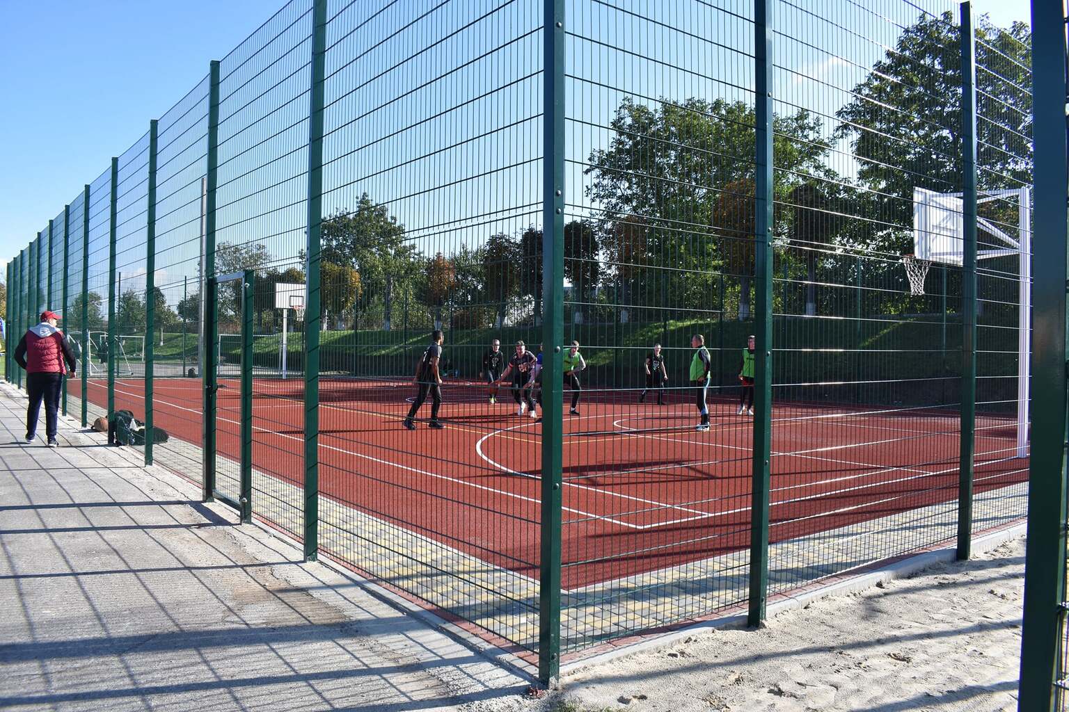 Стадіон в Тетієві за програмою Велике будівництво. Фото