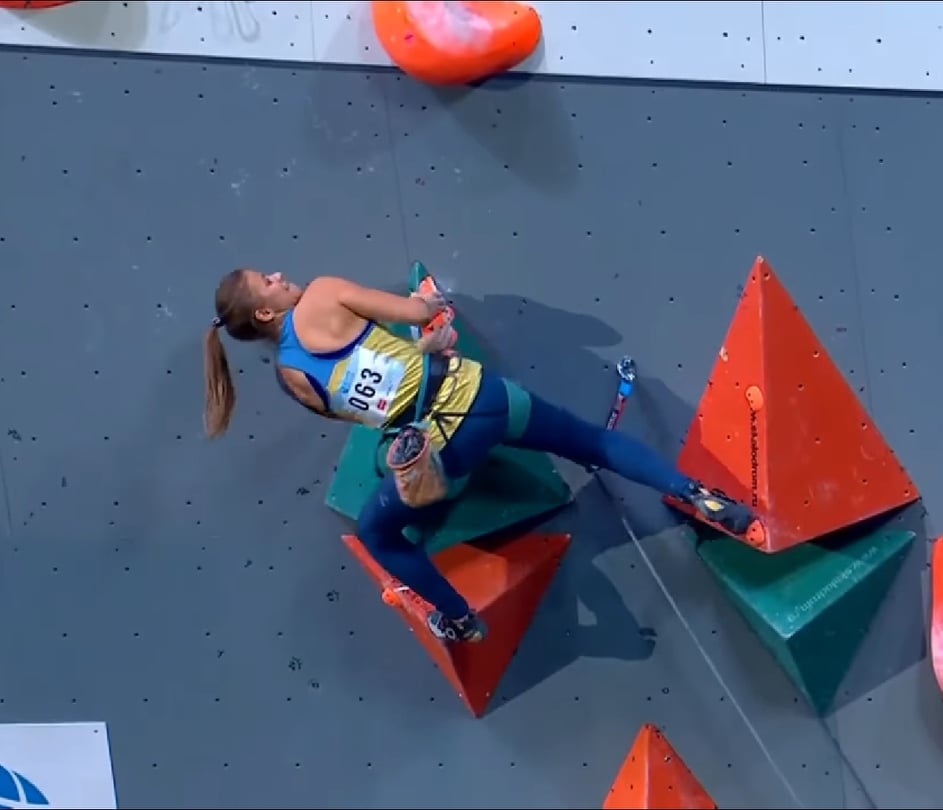 чемпіонат Європи-2020 зі скелелазіння. фото