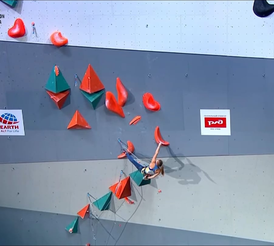 чемпіонат Європи-2020 зі скелелазіння. фото