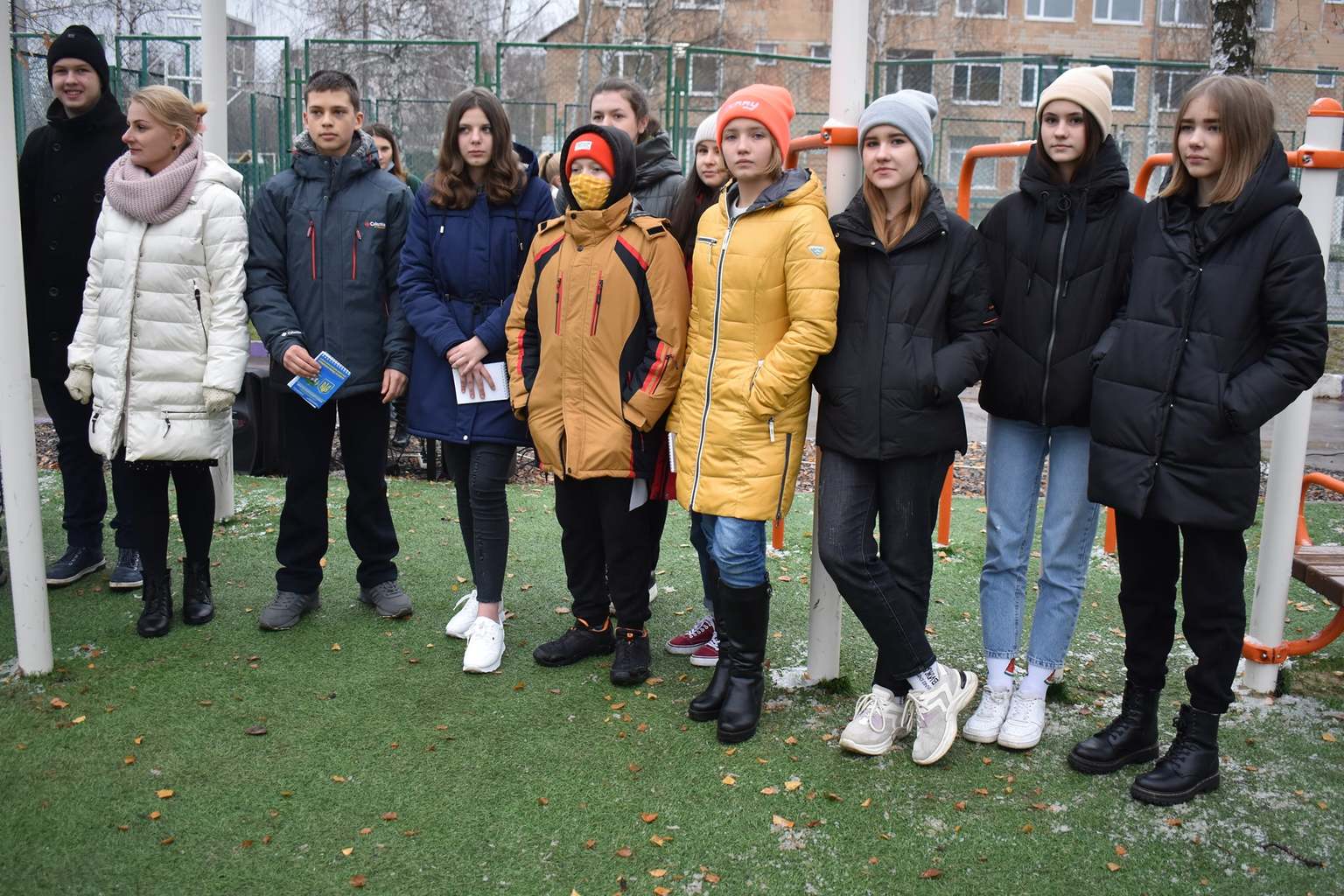 Відкриття спортивних майданчиків в Юрівці та Калинівці. Фото