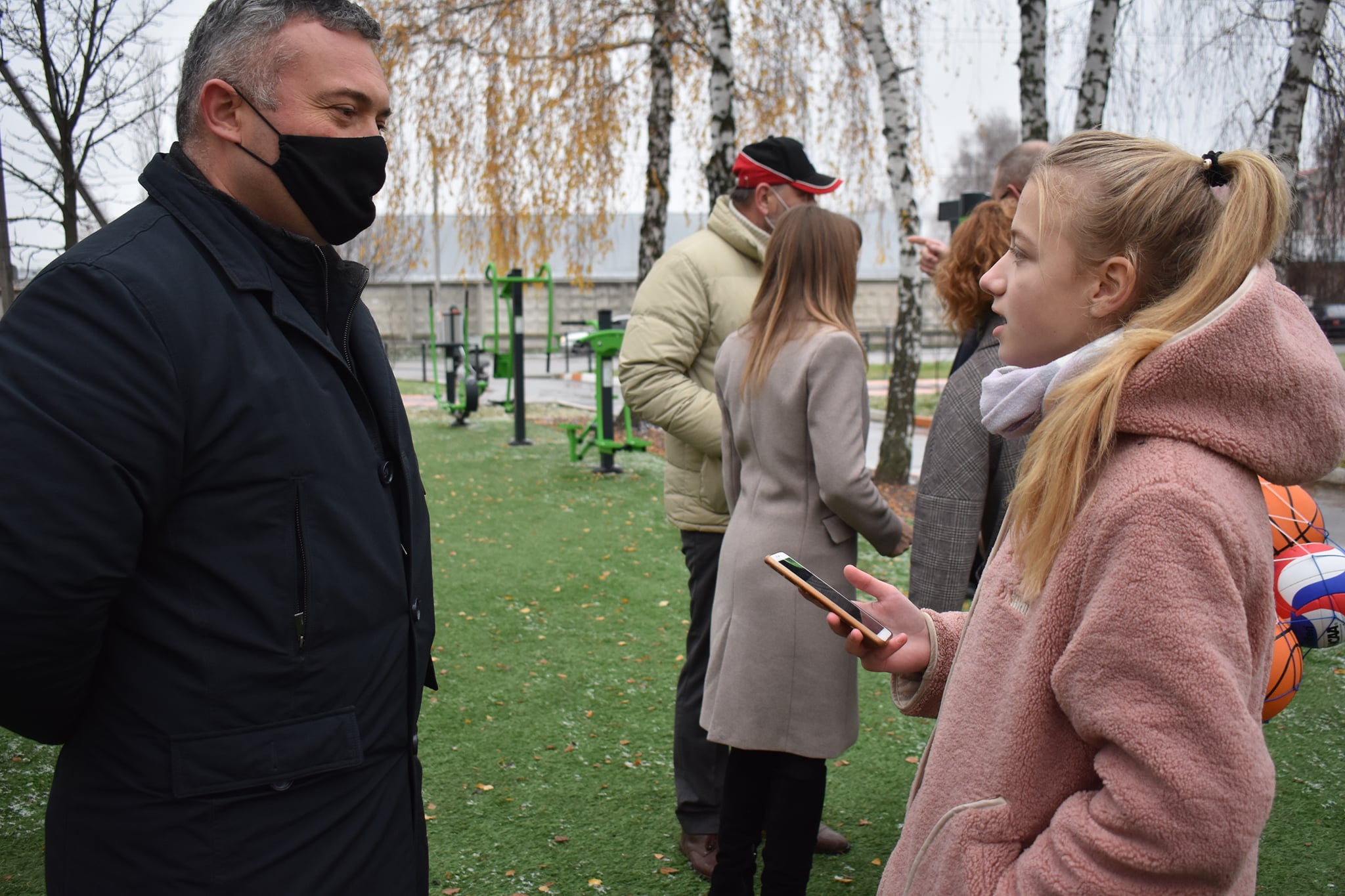Відкриття спортивних майданчиків в Юрівці та Калинівці. Фото