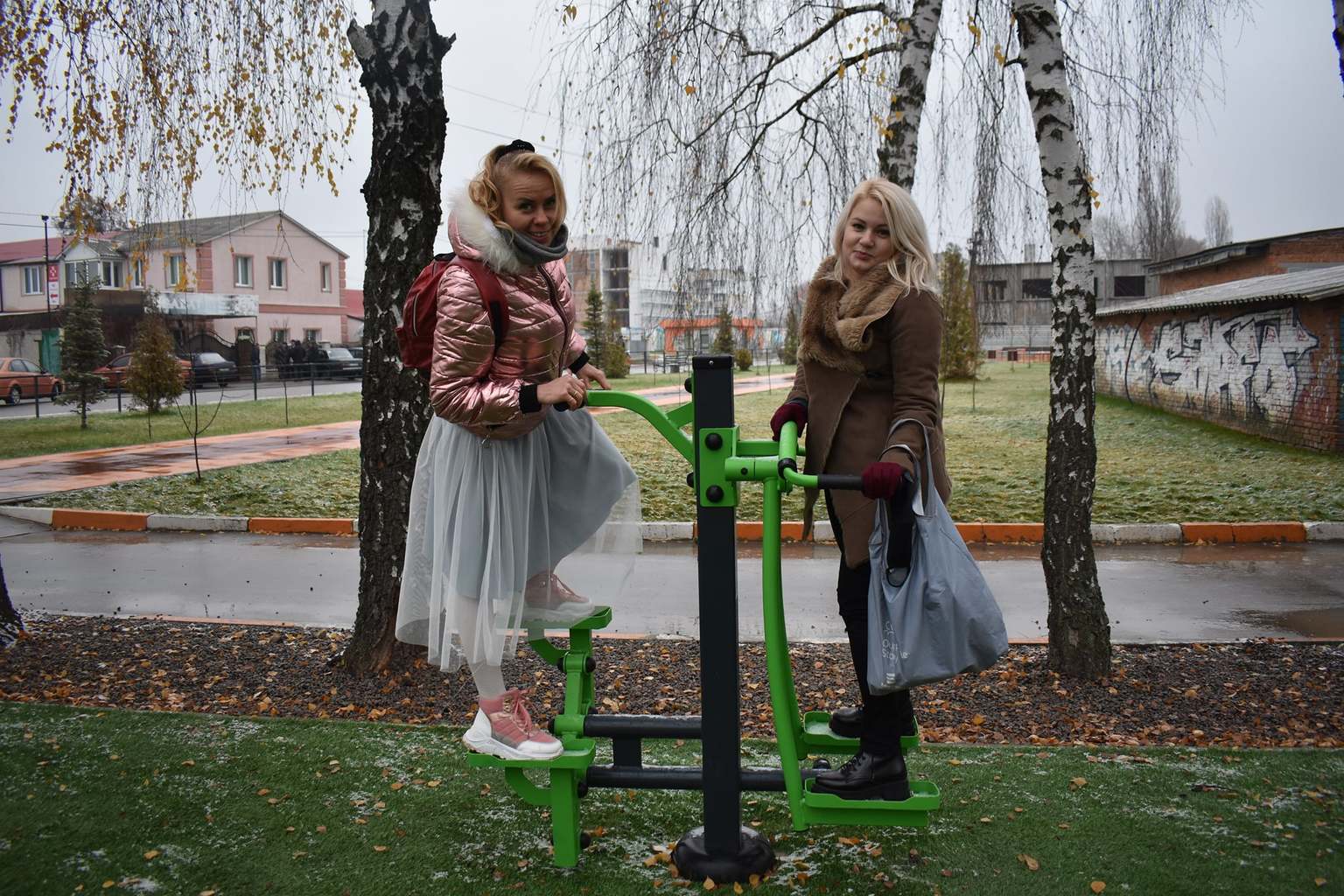 Відкриття спортивних майданчиків в Юрівці та Калинівці. Фото