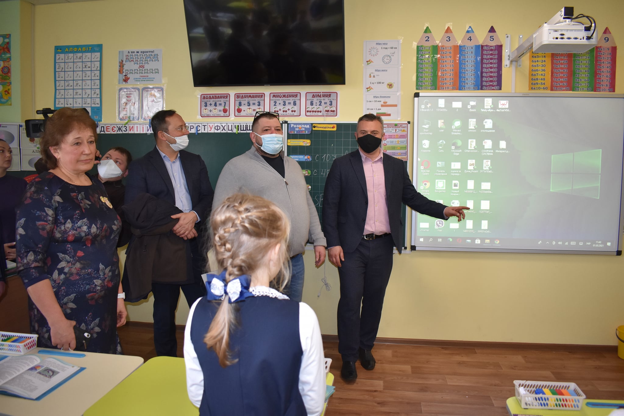 Відкриття спортзалу в Калинівській школі. Фото