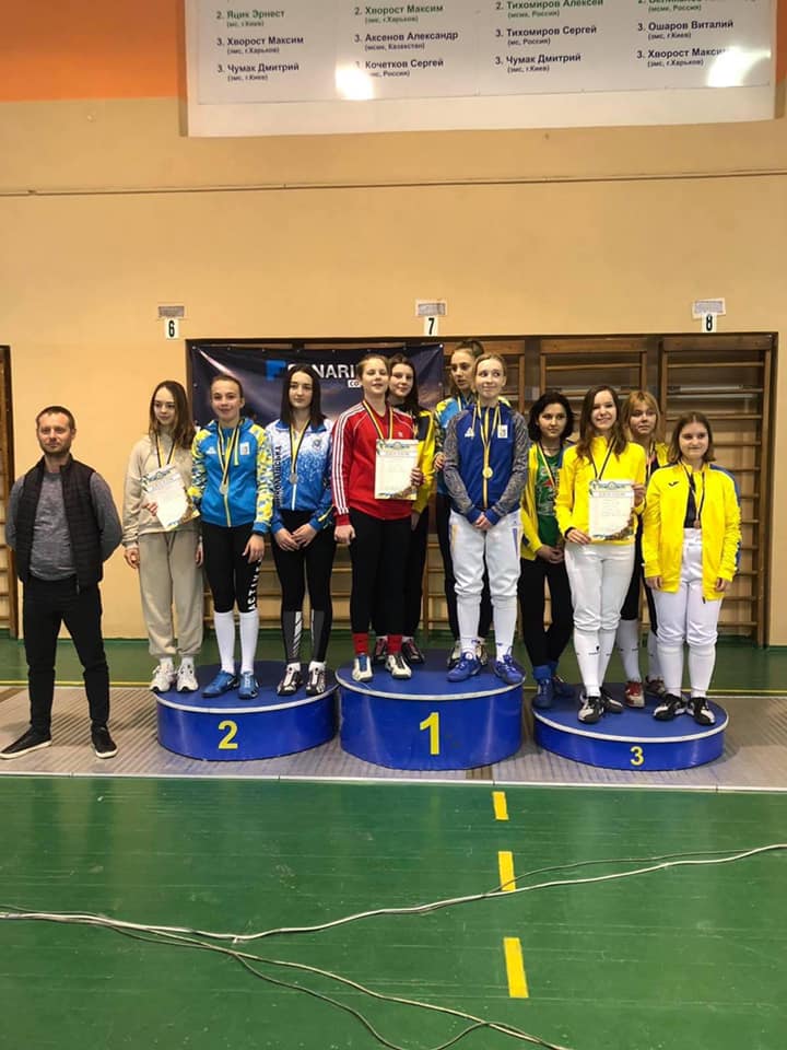 Чемпіонат України з фехтування на шаблях серед кадетів, Харків. Фото