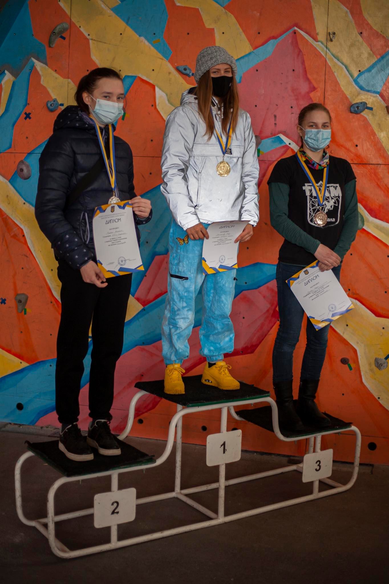 чемпіонат України зі скелелазіння серед студентів. Фото