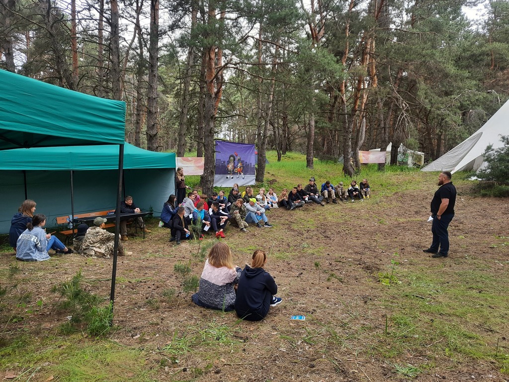наметові таборівки на Київщині. фото