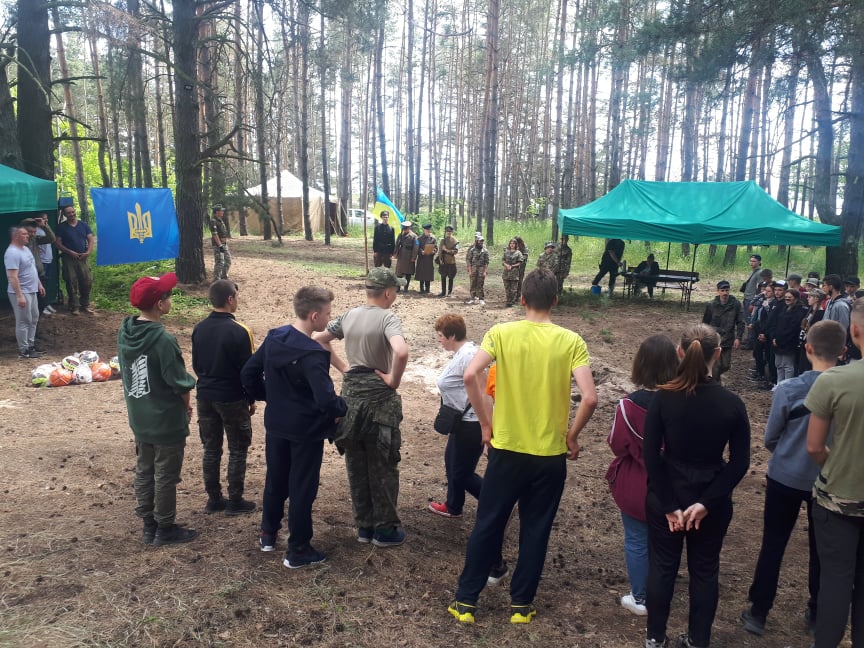 наметові таборівки на Київщині. фото