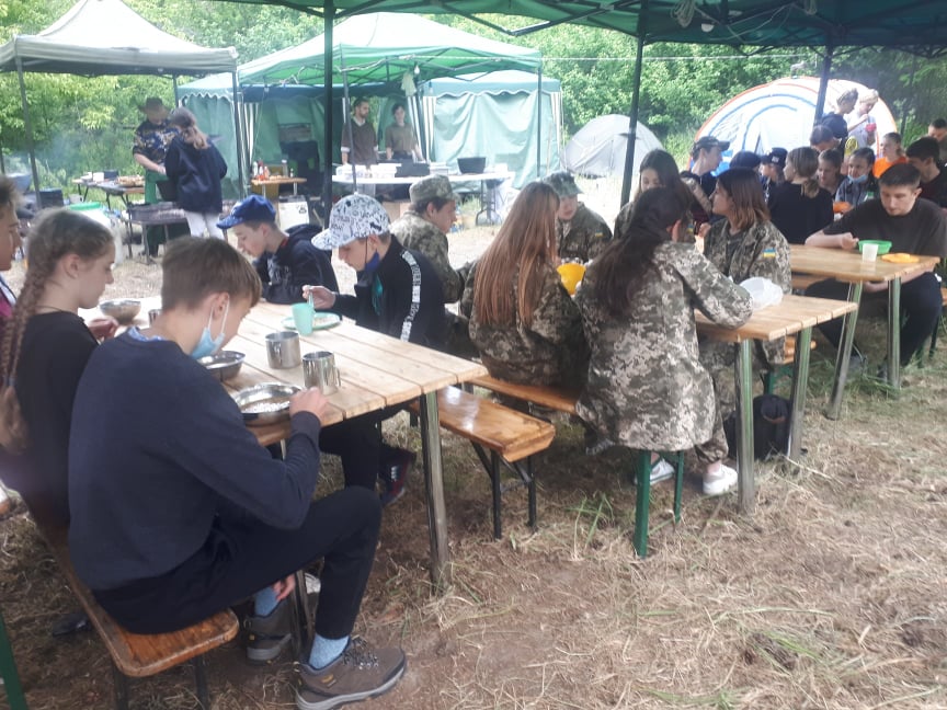 наметові таборівки на Київщині. фото