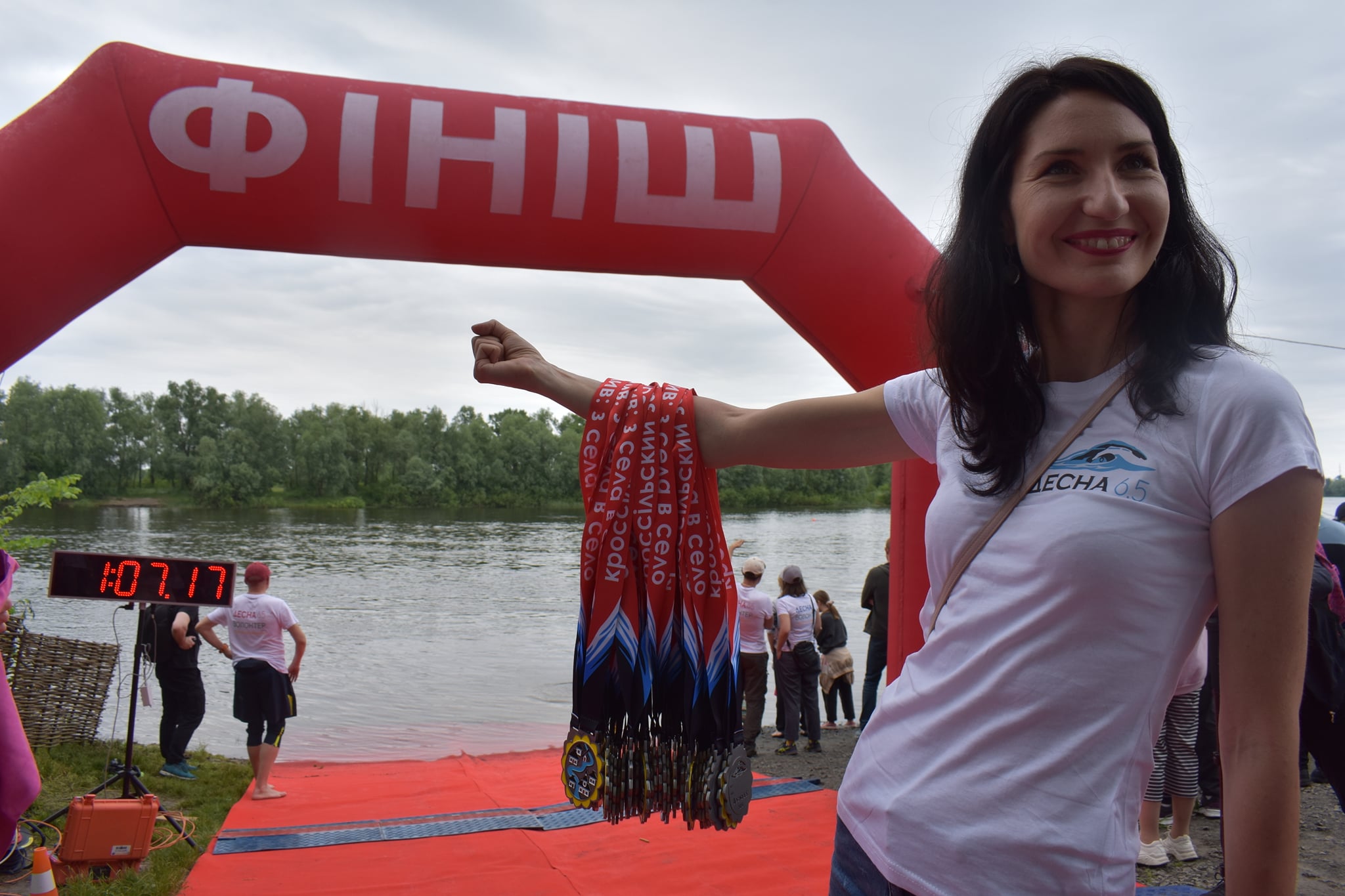 заплив на відкритій воді «Десна 6.5». фото