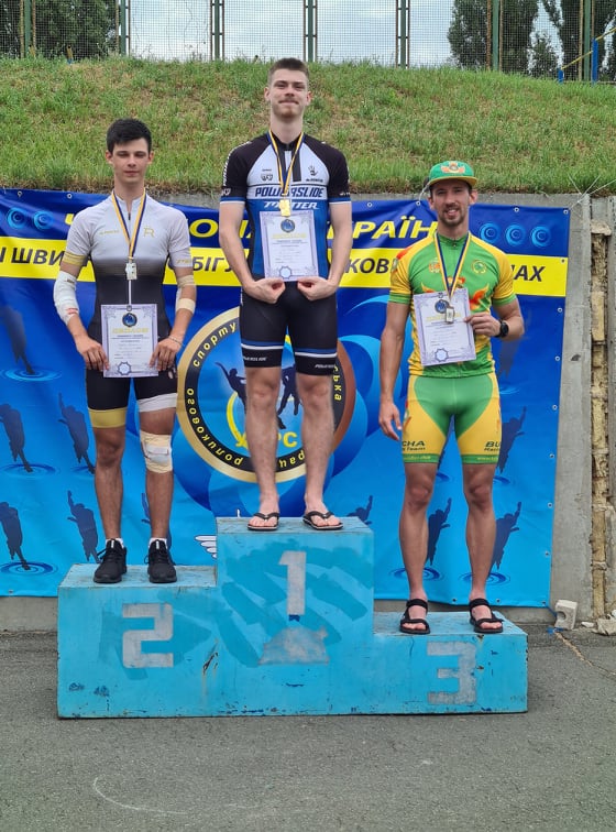 Чемпіонат України зі швидкісного бігу на роликових ковзанах, Київ. фото