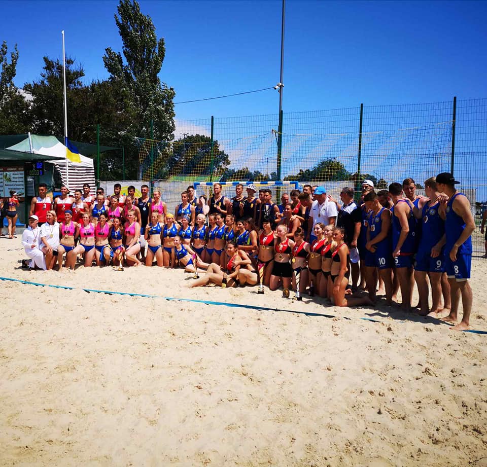 чемпіонат України  з пляжного гандболу, Скадовськ. фото