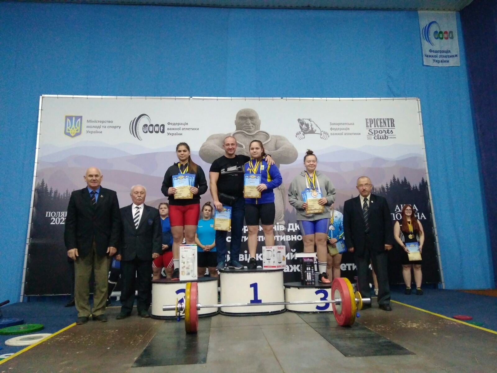 чемпіонат України з важкої атлетики, Закарпаття. Фото