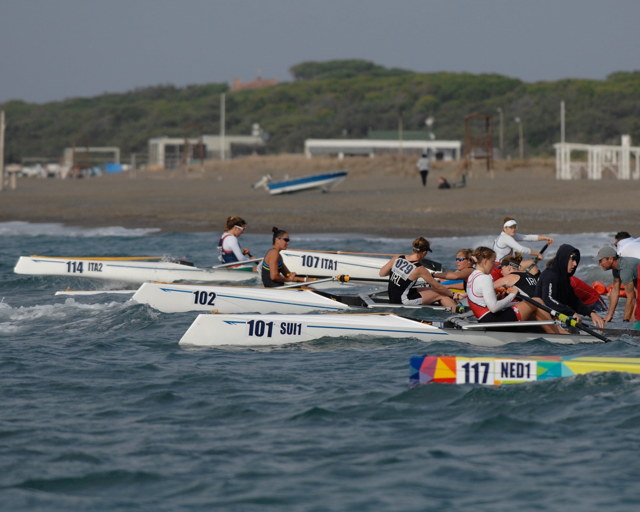 Єврочелендж з прибережного веслування, Італія. фото
