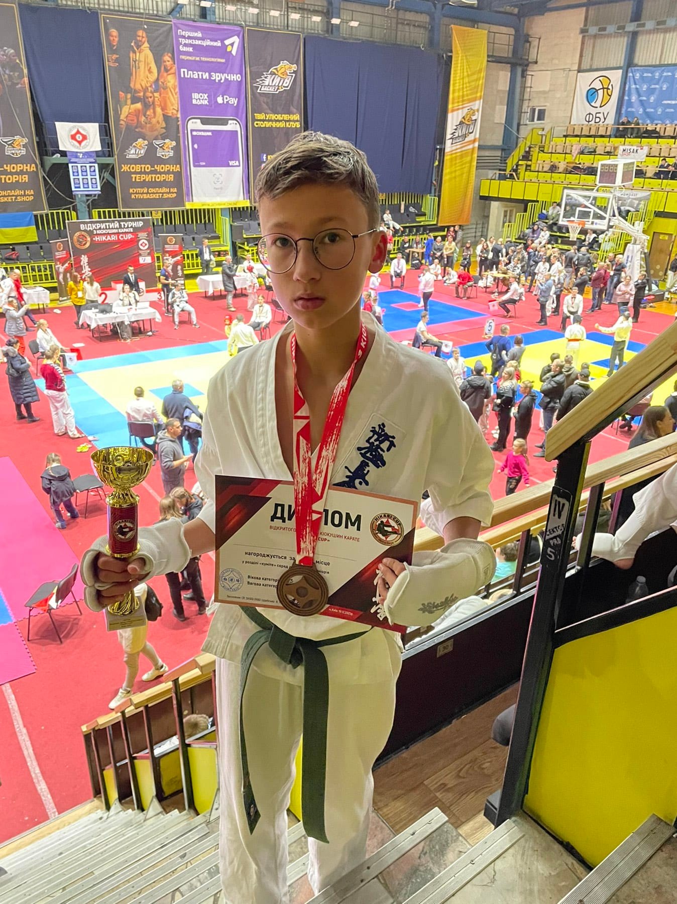 Всеукраїнський турнір "HIKARI CUP" з кіокушин карате. фото