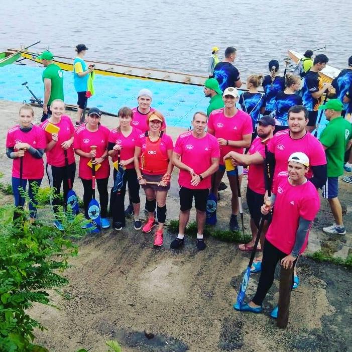 ЧУ з веслування на човнах "Дракон", Київ. Фото