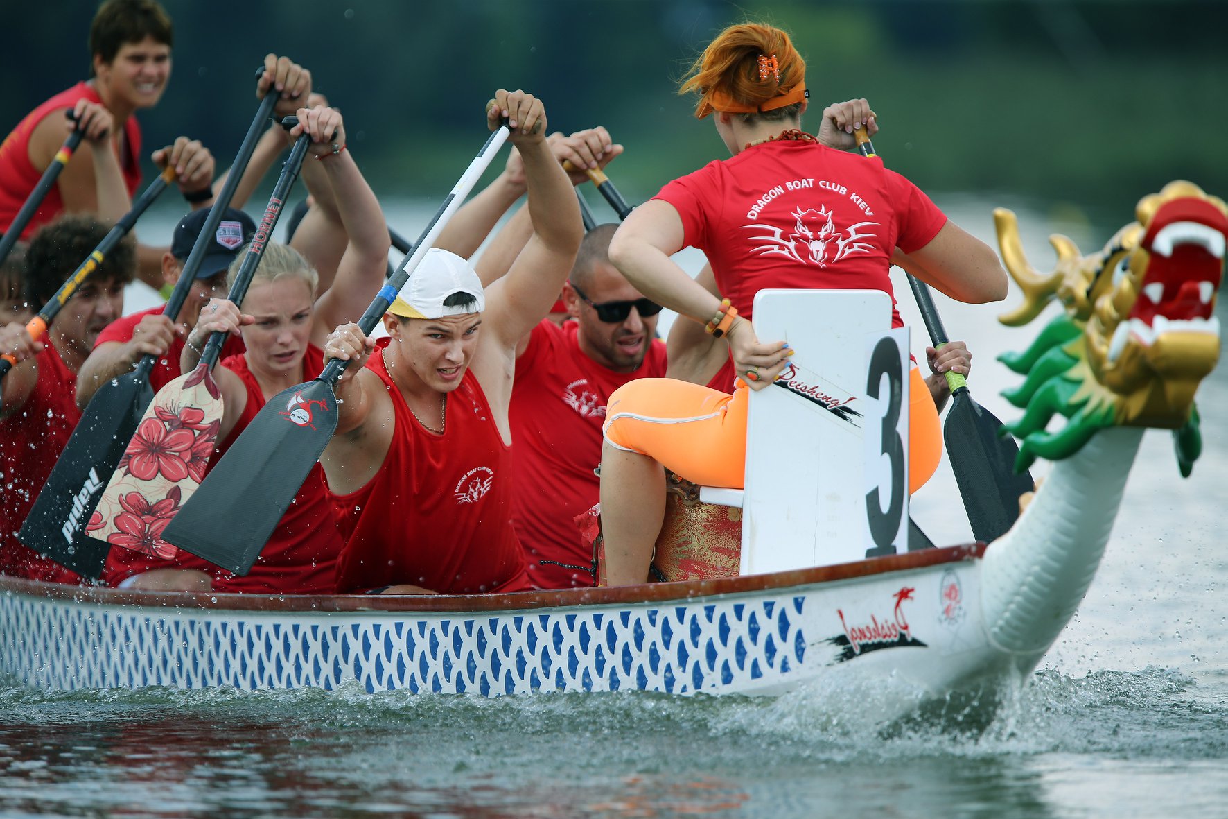 Кубок України з веслування на човнах "Дракон". Фото
