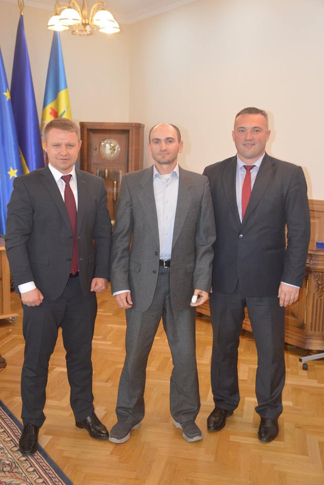 Олександр Горган зустрівся з учасником «Ігри Нескорених». Фото