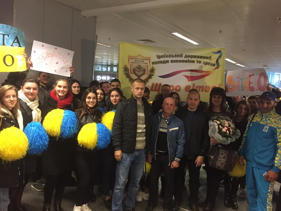 Зустріч спортсменів з Олімпійських ігор. Фото