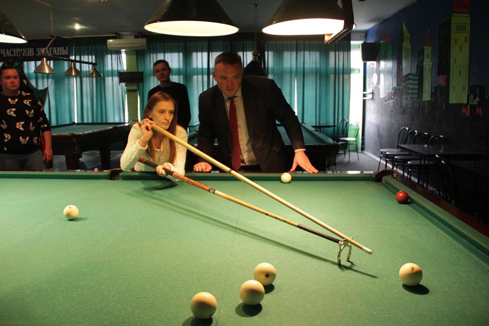 Турнір з більярду, Білогородка. Фото