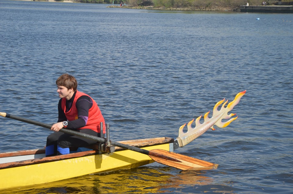 Чемпіонат Київської області з веслування на човнах Дракон. Фото