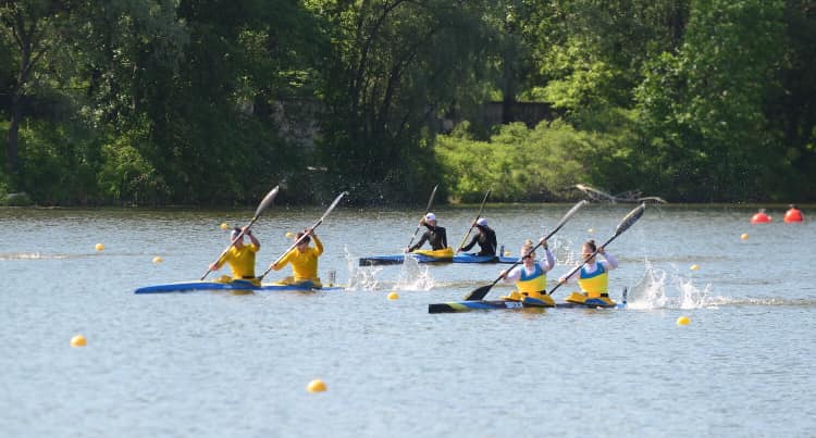 чемпіонат України з веслування на байдарках і каное. фото
