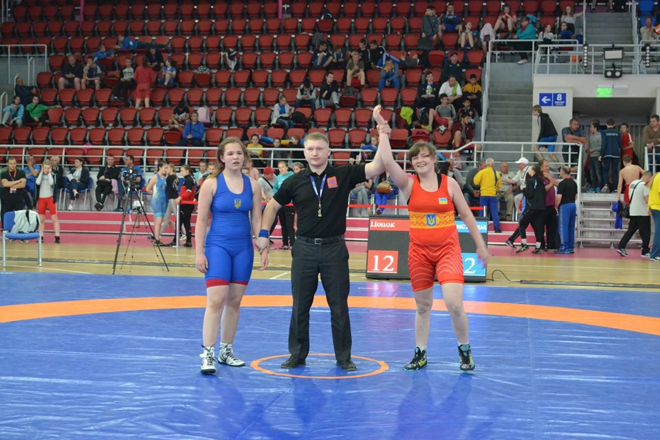 Чемпіонат України з вільної боротьби. фото