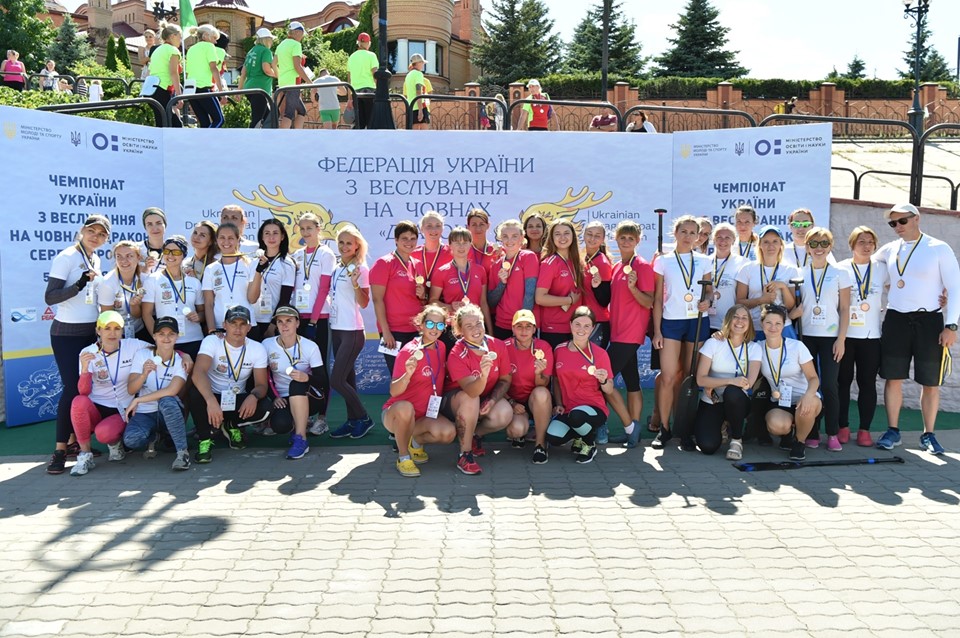 Чемпіонат України з веслування на човнах Дракон, Київ. Фото