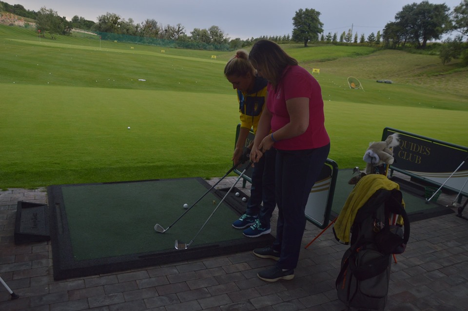 Відкрите тренування національної збірної України з гольфу. Фото