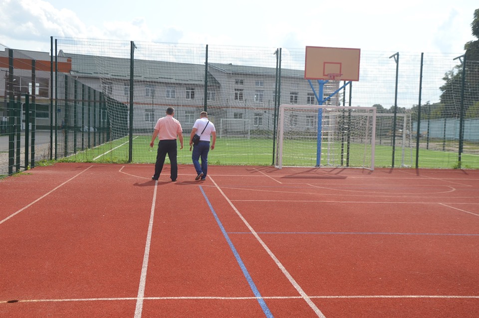 Інспекція спортивної інфраструктури Обухова. Фото